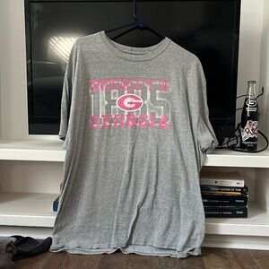 Pink University of Georgia T-shirt